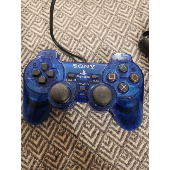 Sony SCPH-70012 PlayStation 2 Slim Video Game Console  Vintage 2000 Playstation 2 PS2 Slim Model Scph 70012- 2 Controllers- Works